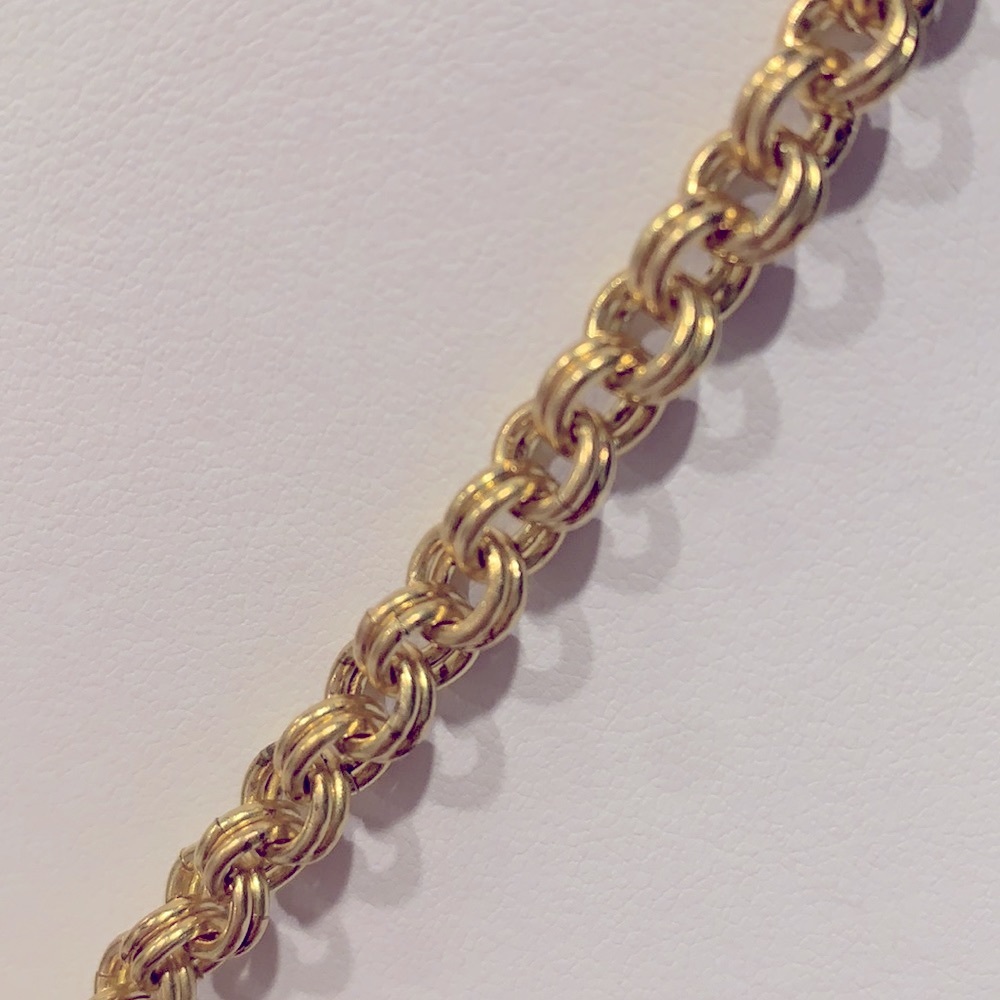 SOKO Gold Knotted Unique Genuine Cow Horn Lariat Pendant Necklace - Picture 3 of 9